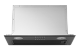 CONCEALED BLACK RANGEHOOD - 520MM