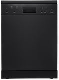 BLACK FREESTANDING DISHWASHER - 600MM 12 PLACE SETTINGS