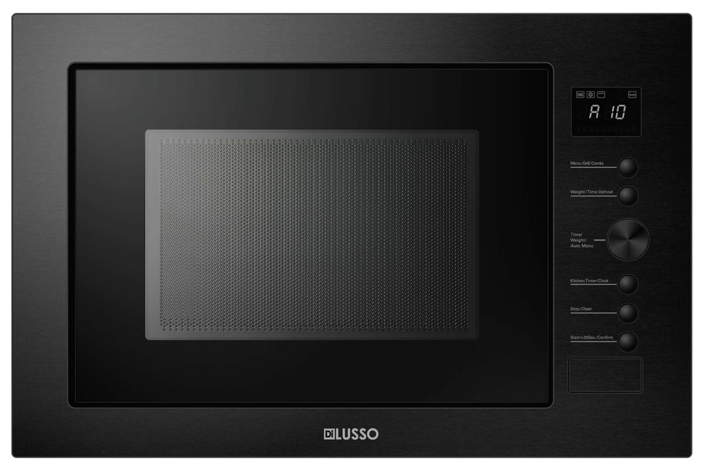 BUILT IN MICROWAVE WITH GRILL - BLACK FASCIA