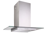 GLASS CANOPY RANGEHOOD - 900MM
