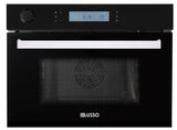 BUILT IN COMBI STEAM OVEN - BLACK GLASS