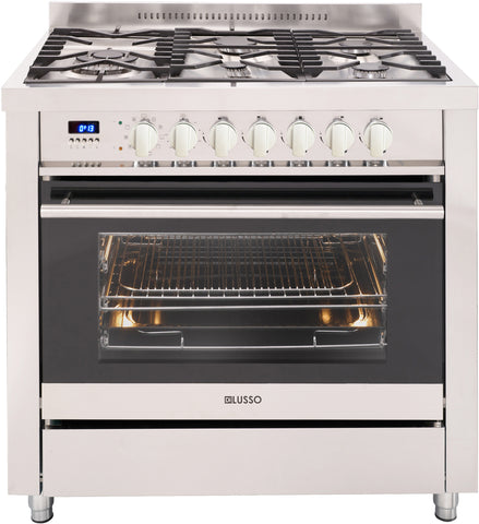 FREESTANDING DUAL FUEL COOKER - 900MM PRESTIGE