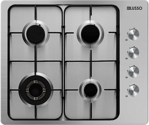 GAS COOKTOP - 600MM SS ENAMEL TRIVETS