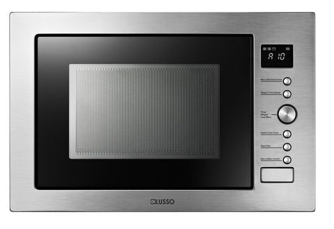 BUILT IN STAINLESS STEEL MICROWAVE WITH GRILL